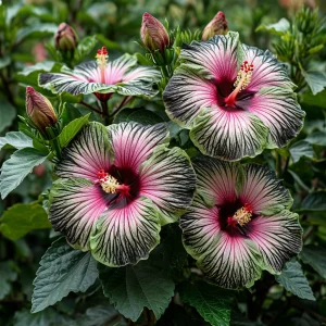 Гибискус Амбер Лайт купить по цене от 490р. в интернет-магазине «Посадика» с доставкой почтой в в Кирсанове и по всей России – [изображение №1].